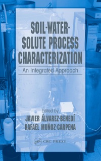 Cover image: Soil-Water-Solute Process Characterization 1st edition 9781566706575