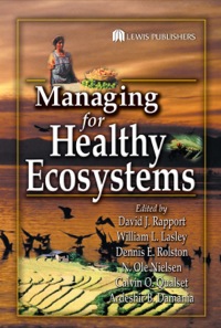 Imagen de portada: Managing for Healthy Ecosystems 1st edition 9781566706124