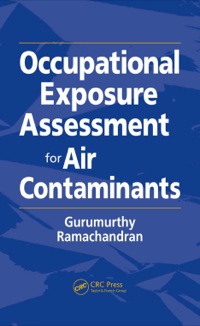 Imagen de portada: Occupational Exposure Assessment for Air Contaminants 1st edition 9781566706094