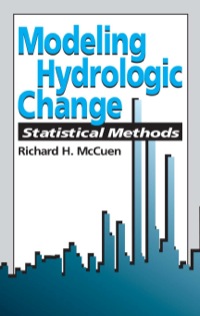 Imagen de portada: Modeling Hydrologic Change 1st edition 9781566706001