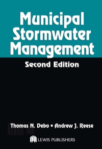 Omslagafbeelding: Municipal Stormwater Management 2nd edition 9781566705844