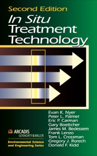 Cover image: In Situ Treatment Technology 2nd edition 9781566705288
