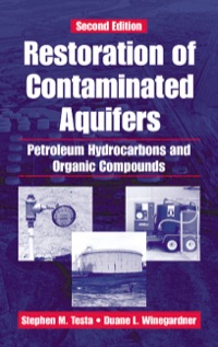 Cover image: Restoration of Contaminated Aquifers 2nd edition 9780367398446