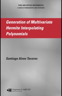 Cover image: Generation of Multivariate Hermite Interpolating Polynomials 1st edition 9781584885726