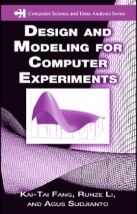 Cover image: Design and Modeling for Computer Experiments 1st edition 9780367578008