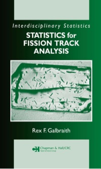 Cover image: Statistics for Fission Track Analysis 1st edition 9780367392796