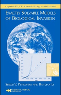 Cover image: Exactly Solvable Models of Biological Invasion 1st edition 9780367392413
