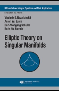 Cover image: Elliptic Theory on Singular Manifolds 1st edition 9781584885207