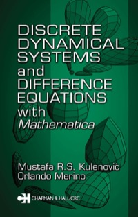 Imagen de portada: Discrete Dynamical Systems and Difference Equations with Mathematica 1st edition 9780367837617
