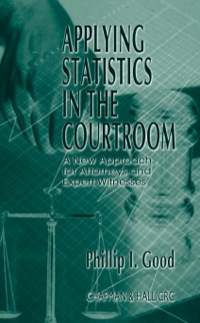 Cover image: Applying Statistics in the Courtroom 1st edition 9780367397135