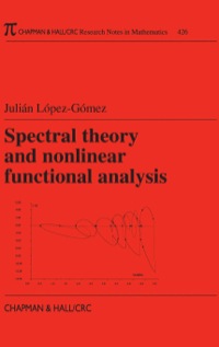 صورة الغلاف: Spectral Theory and Nonlinear Functional Analysis 1st edition 9781138441972