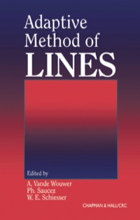 Cover image: Adaptive Method of Lines 1st edition 9781584882312