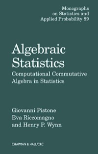 Cover image: Algebraic Statistics 1st edition 9781584882046