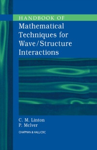 Cover image: Handbook of Mathematical Techniques for Wave/Structure Interactions 1st edition 9781584881322