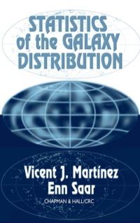 Imagen de portada: Statistics of the Galaxy Distribution 1st edition 9781584880844