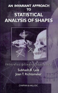表紙画像: An Invariant Approach to Statistical Analysis of Shapes 1st edition 9780367397630