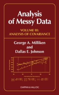 Cover image: Analysis of Messy Data, Volume III 1st edition 9781584880837