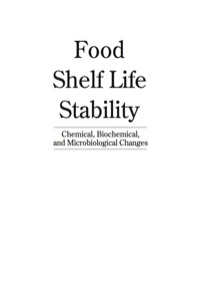 Cover image: Food Shelf Life Stability 1st edition 9780367836702