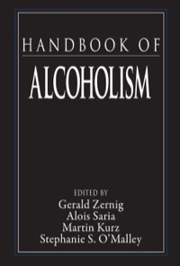Cover image: Handbook of Alcoholism 1st edition 9780849378010