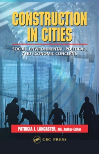 Imagen de portada: Construction in Cities 1st edition 9780367397784