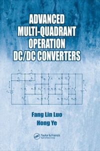 Omslagafbeelding: Advanced Multi-Quadrant Operation DC/DC Converters 1st edition 9780849372391