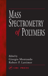 Imagen de portada: Mass Spectrometry of Polymers 1st edition 9780849331275