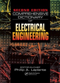 Immagine di copertina: Comprehensive Dictionary of Electrical Engineering 2nd edition 9780849330865