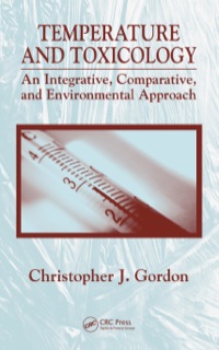 Titelbild: Temperature and Toxicology 1st edition 9780849330247