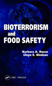 Cover image: Bioterrorism and Food Safety 1st edition 9780367393366