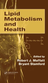 Cover image: Lipid Metabolism and Health 1st edition 9780849326806