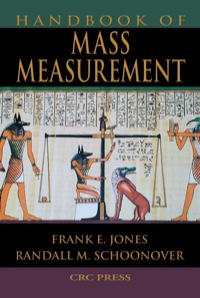 表紙画像: Handbook of Mass Measurement 1st edition 9780849325311