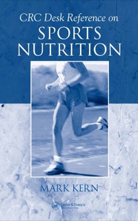 Imagen de portada: CRC Desk Reference on Sports Nutrition 1st edition 9780367454159