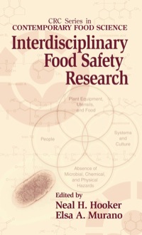 صورة الغلاف: Interdisciplinary Food Safety Research 1st edition 9780849322174