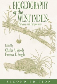 Cover image: Biogeography of the West Indies 2nd edition 9780849320019