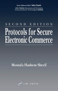 صورة الغلاف: Protocols for Secure Electronic Commerce 2nd edition 9780849315091