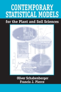 Titelbild: Contemporary Statistical Models for the Plant and Soil Sciences 1st edition 9781584881117