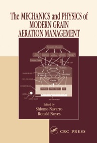 Imagen de portada: The Mechanics and Physics of Modern Grain Aeration Management 1st edition 9780849313554