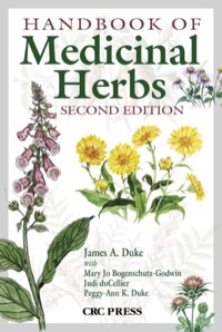 Imagen de portada: Handbook of Medicinal Herbs 2nd edition 9780849312847