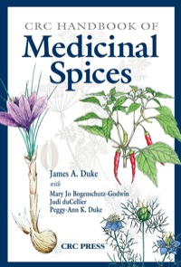 Imagen de portada: CRC Handbook of Medicinal Spices 1st edition 9780367270162