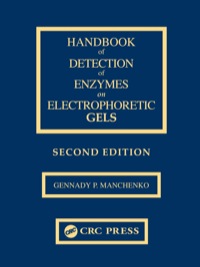 Cover image: Handbook of Detection of Enzymes on Electrophoretic Gels 2nd edition 9780367454616
