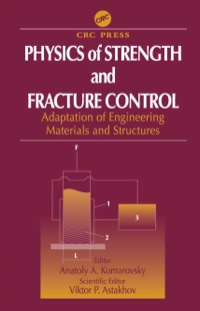 Imagen de portada: Physics of Strength and Fracture Control 1st edition 9780849311512