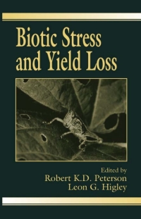 Cover image: Biotic Stress and Yield Loss 1st edition 9780849311451