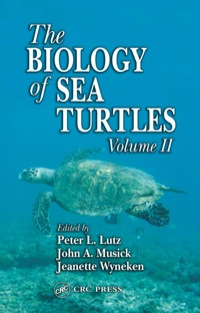 Cover image: The Biology of Sea Turtles, Volume II 1st edition 9780849311239
