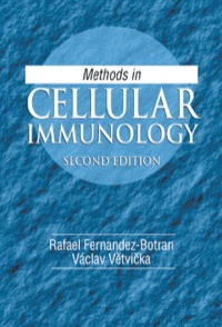 Cover image: Methods in Cellular Immunology 2nd edition 9780849309229