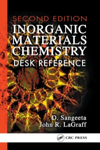 Cover image: Inorganic Materials Chemistry Desk Reference 2nd edition 9780849309106