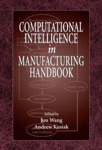 Cover image: Computational Intelligence In Manufacturing Handbook 1st edition 9780849305924