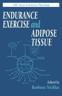 Imagen de portada: Endurance Exercise and Adipose Tissue 1st edition 9780849304606