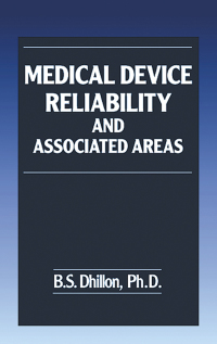 Imagen de portada: Medical Device Reliability and Associated Areas 1st edition 9780367398804