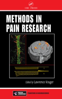 Imagen de portada: Methods in Pain Research 1st edition 9780367397234
