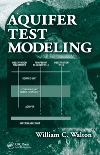 表紙画像: Aquifer Test Modeling 1st edition 9780367389918